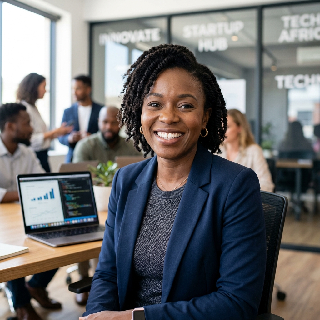 African Female Founder Avatar