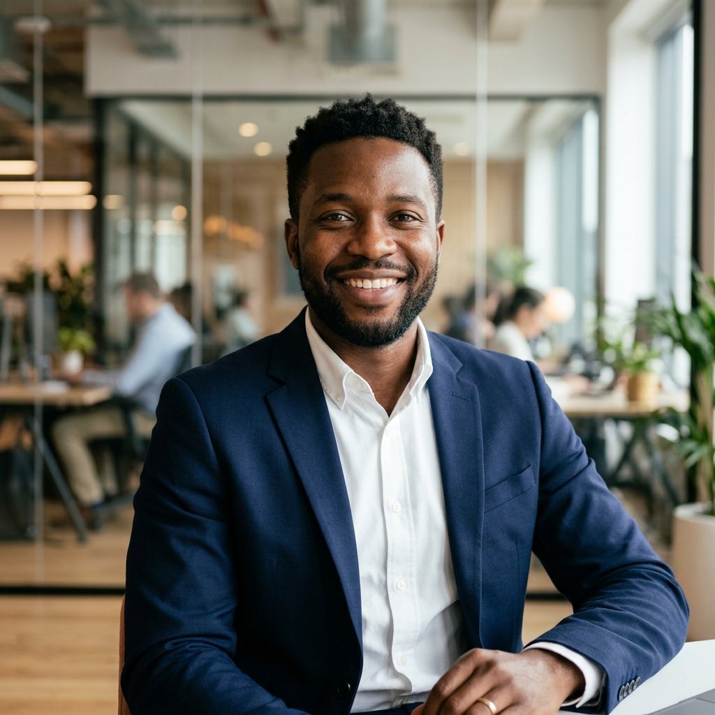 African Male Founder Avatar
